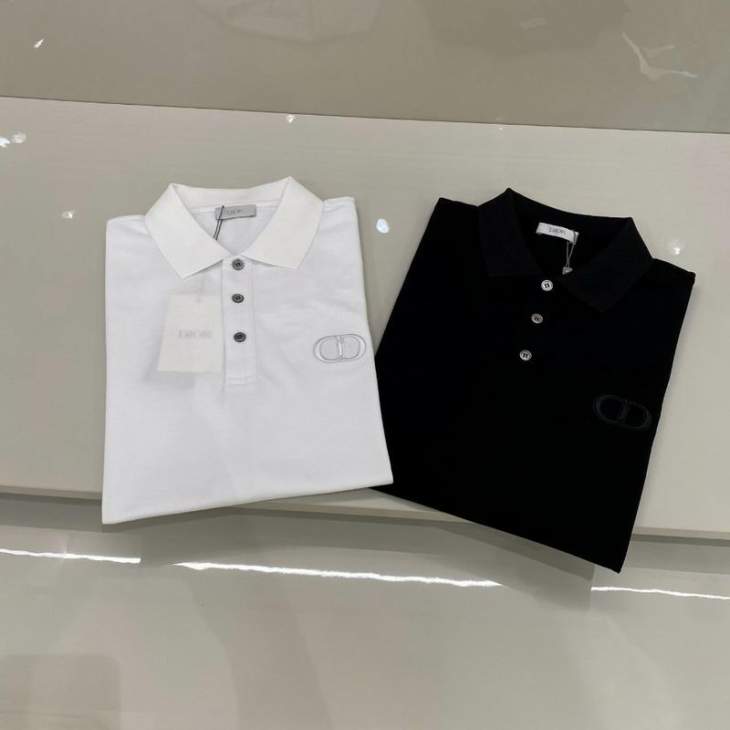 Picture of Dior Polo Shirts Short _SKUDiorS-2XLtltx0728367